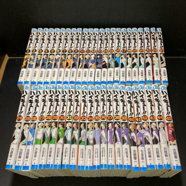 Haikyu!! Series, Complete (Vol. 1-45) Manga Set, by Haruichi Furudate (45 Books) - Image 3